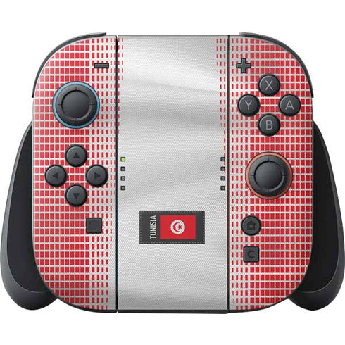 Tunisia Soccer Flag Nintendo Switch 2 (2025) Joy-Con Controller Skin
